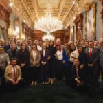 Presidenta recibe a gobernador@s en Palacio Nacional, revisan temas de salud