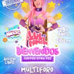 Concierto de Luli Pampin será en el Multiforo