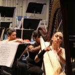 Regalan OCEZ y arpista Emilia Barragán virtuosismo