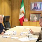 Se reúne  gobernador David Monreal con Jesús Esteva titular de SICT, fortalecerán carreteras