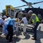 Traslada SSP vía aérea a menor lesionado para  atención médica especializada