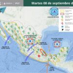 Alertan gobiernos de México y estatal sobre fuertes lluvias en Zacatecas